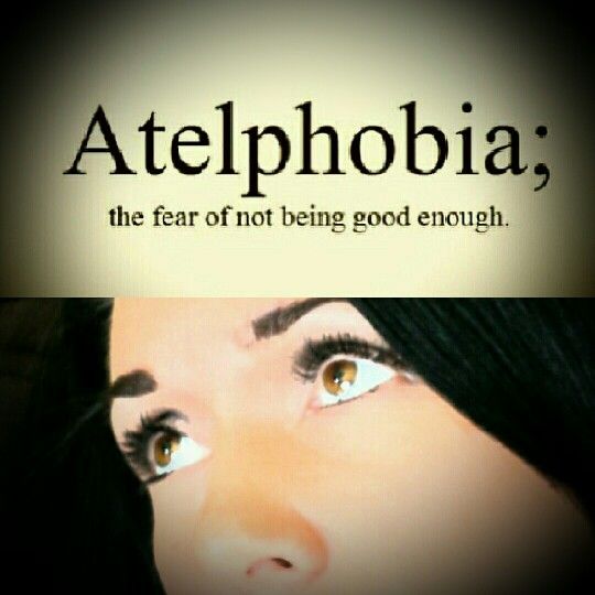 atelphobia